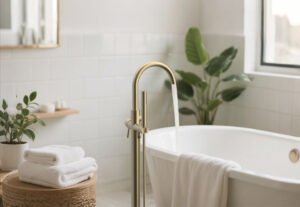Single Knob Bathtub Faucet