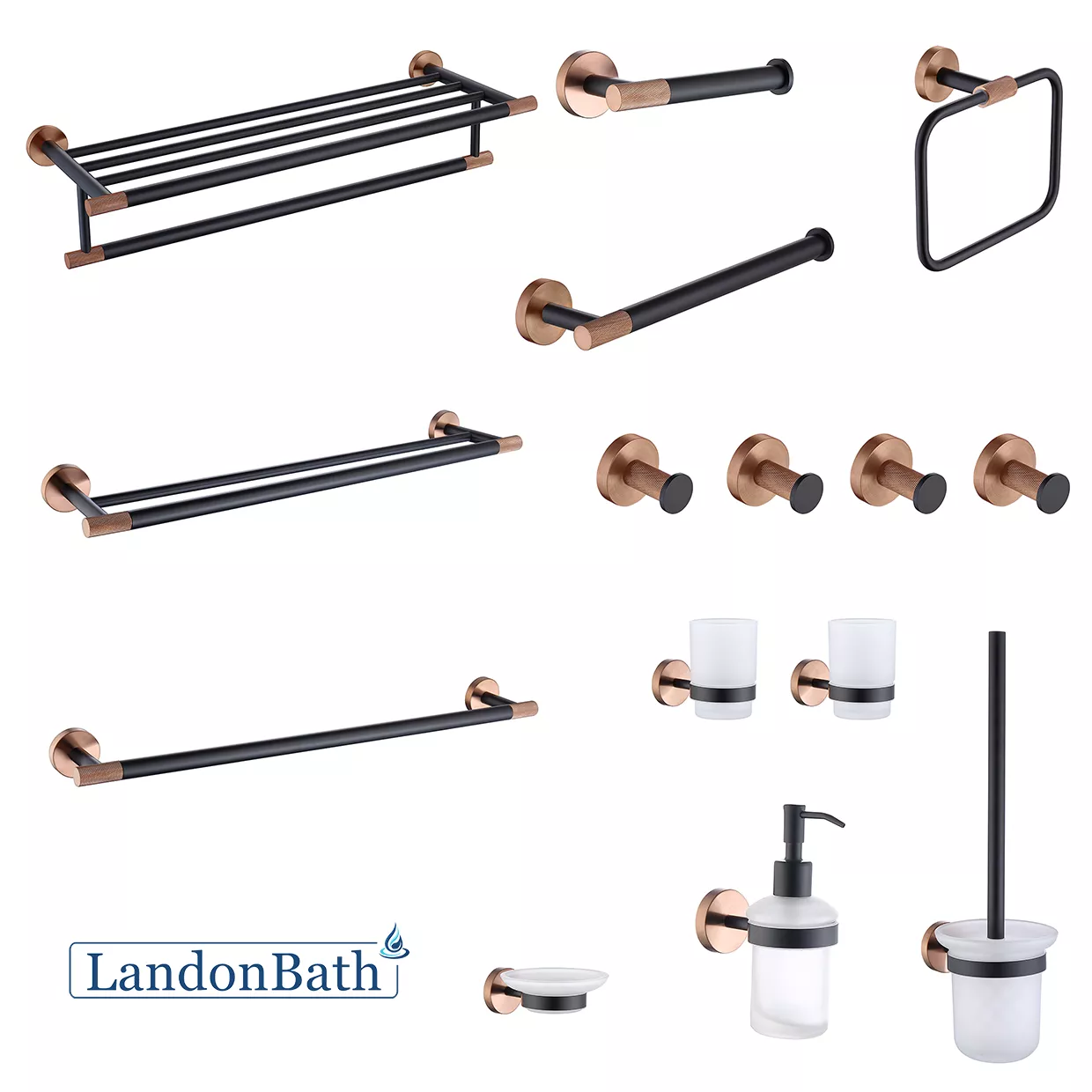 Stainless Steel Bathroom Accessories Set 623Series - Image 2
