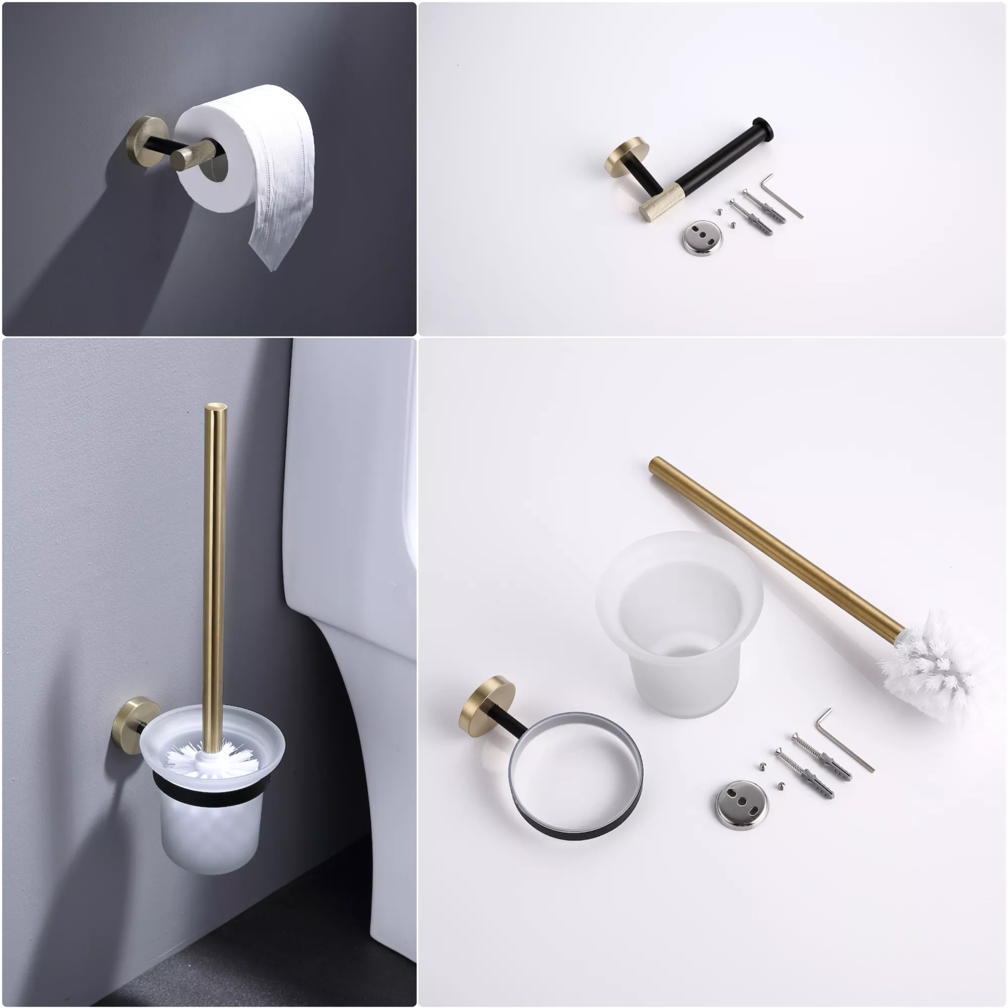 Stainless Steel Bathroom Accessories Set 623Series - Image 3