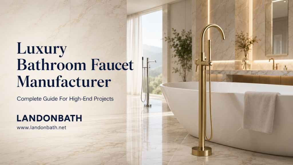 Luxury Bathroom Faucet Manufacturer